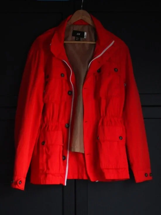 H&M | Red Utility Field Jacket - Picture 10 of 10